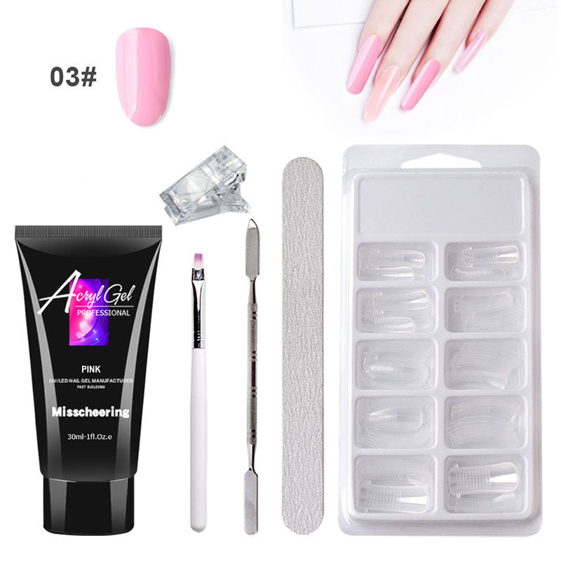 Painless Extension Gel Nail Art Set - ShreeBliss