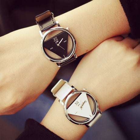 Double-Sided Hollow Korean Trend Couple Watch - ShreeBliss