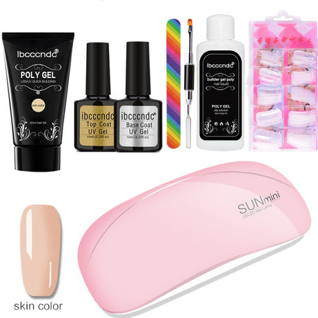 Painless And Rapid Extension Of Crystal Glue100-piece Boxed With Scaled Nail Crystal