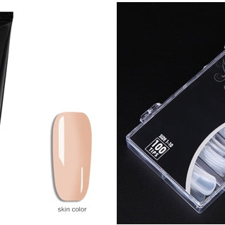 Painless And Rapid Extension Of Crystal Glue100-piece Boxed With Scaled Nail Crystal