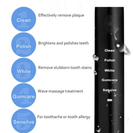 5 gears Electric Rechargeable Toothbrush