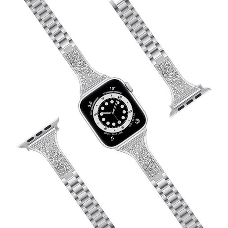 Three-Bead Paste Belt Stainless Steel Watch - ShreeBliss