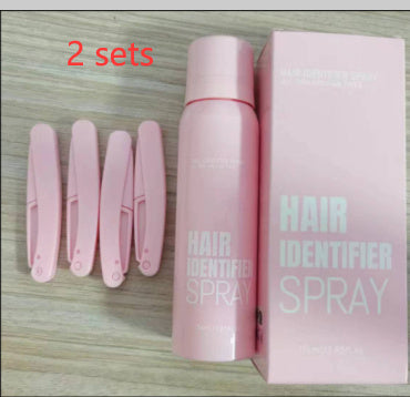 Hair Identifier Spray & Moisturizing Dermaplaner Set for Face Shaving - ShreeBliss