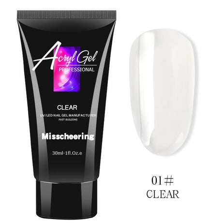 Painless Extension Glue for Nail Art - Fast Crystal Model - ShreeBliss