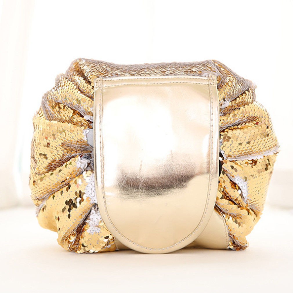 Animal Print Drawstring Cosmetic Bag – ShreeBliss