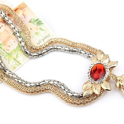 Bridal Crystal Flower Jewelry Set (4PCS) – ShreeBliss