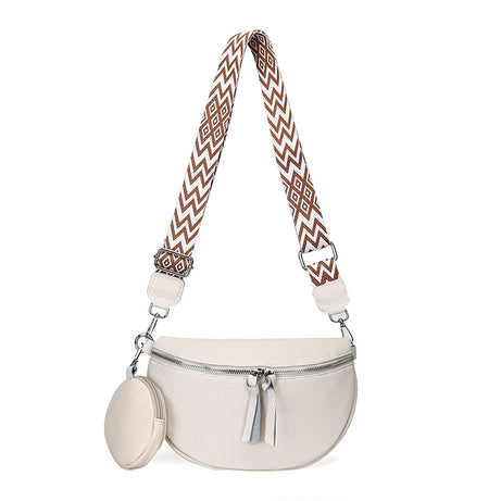 Elegant Genuine Leather Crossbody Belt Bag – ShreeBliss