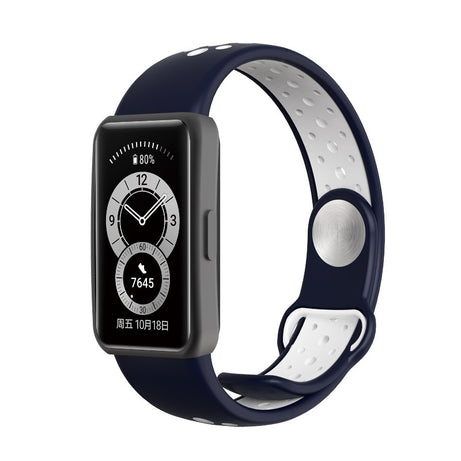 Two-Color Smart Silicone Sports Strap - ShreeBliss