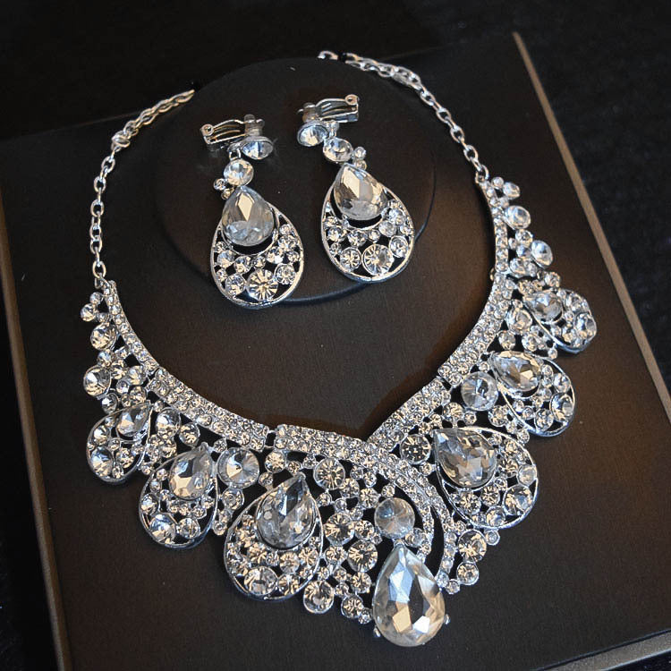 Bridal Flower Headdress & Jewelry Set – ShreeBliss