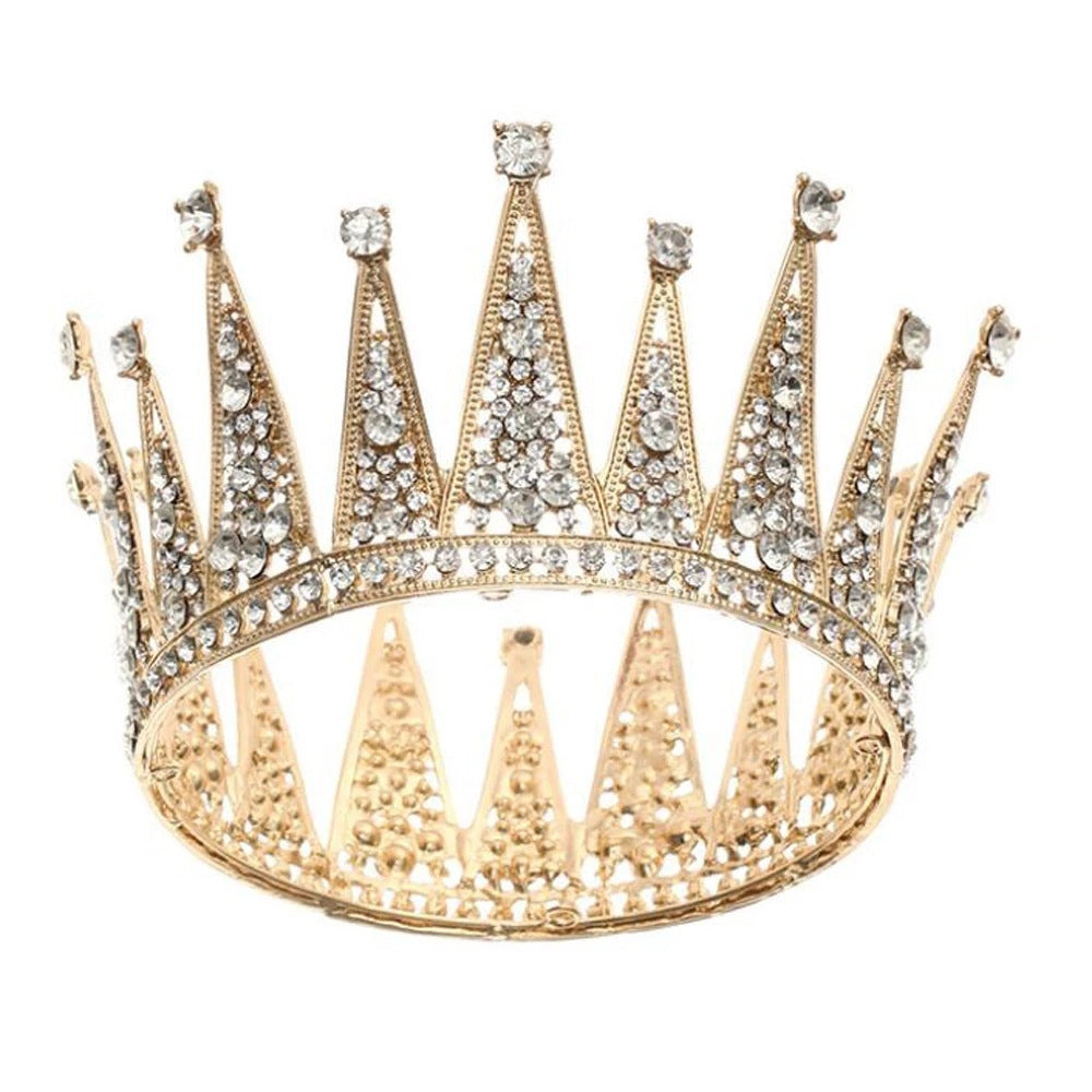 Fashion Bridal Diamond Crown – ShreeBliss