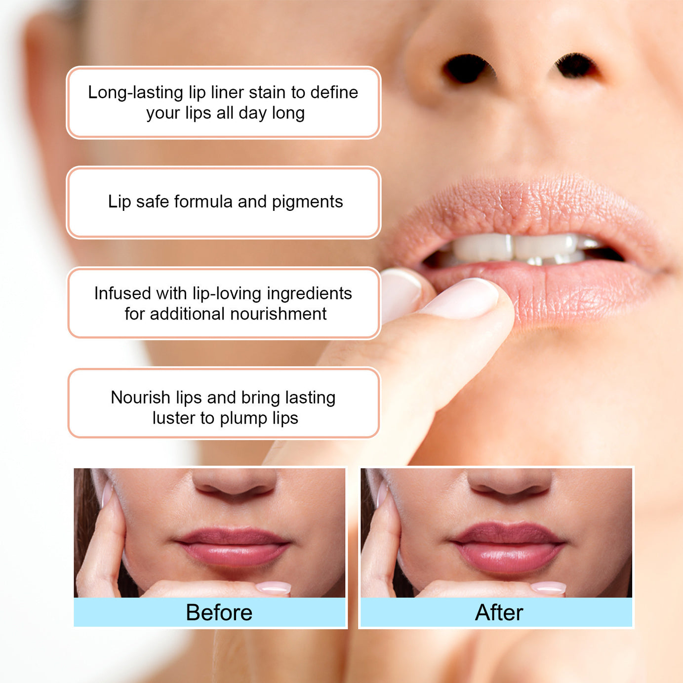 Stripping Lip Liner Waterproof - ShreeBliss