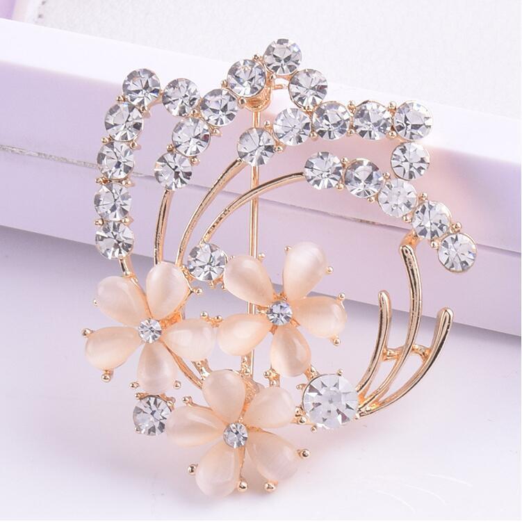 High-End Opal Vintage Corsage Brooch – ShreeBliss