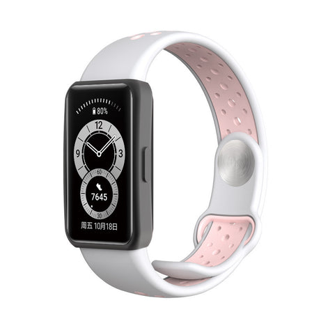 Two-Color Smart Silicone Sports Strap - ShreeBliss