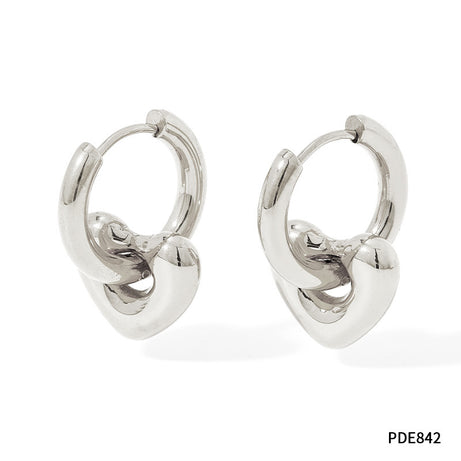 XINGX Earrings Stainless Steel Glossy Earrings - ShreeBliss