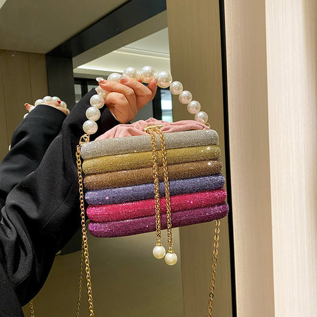 Classic Pearl Shoulder Dinner Bag – ShreeBliss