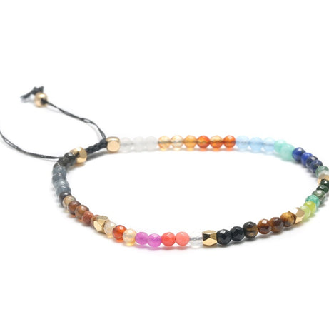 12 Constellation Lucky Stone 7 Chakra Bracelet – ShreeBliss