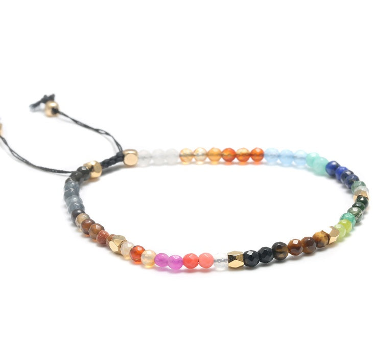 12 Constellation Lucky Stone 7 Chakra Bracelet – ShreeBliss