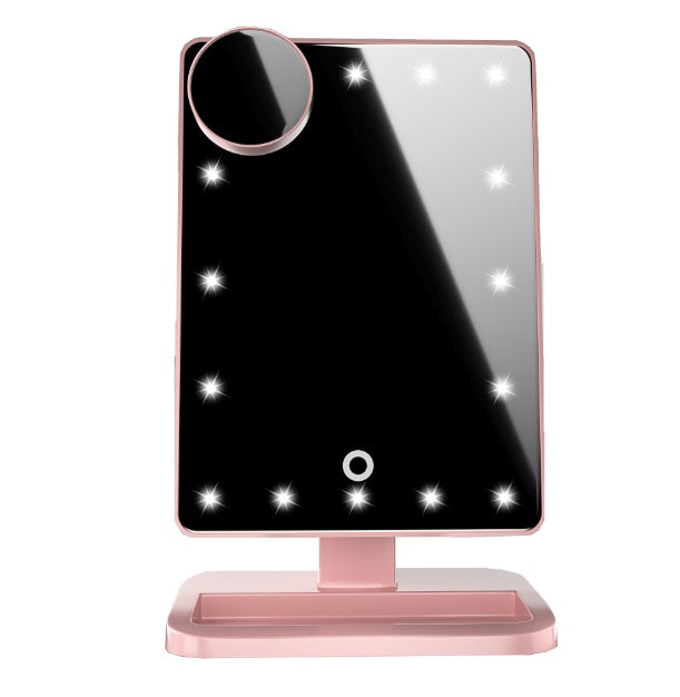 Touch Screen Makeup Mirror with Bluetooth Speaker & 10X Magnification - ShreeBliss