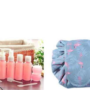 Animal Print Drawstring Cosmetic Bag – ShreeBliss