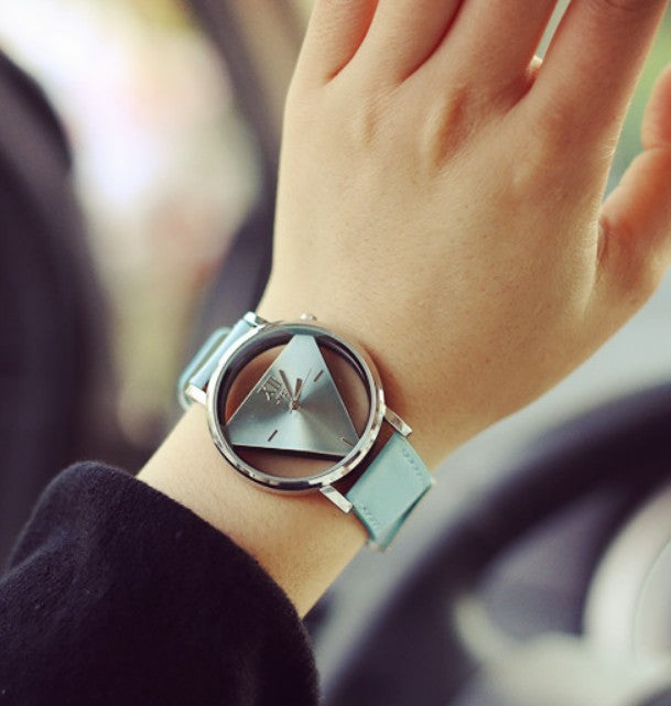 Double-Sided Hollow Korean Trend Couple Watch - ShreeBliss