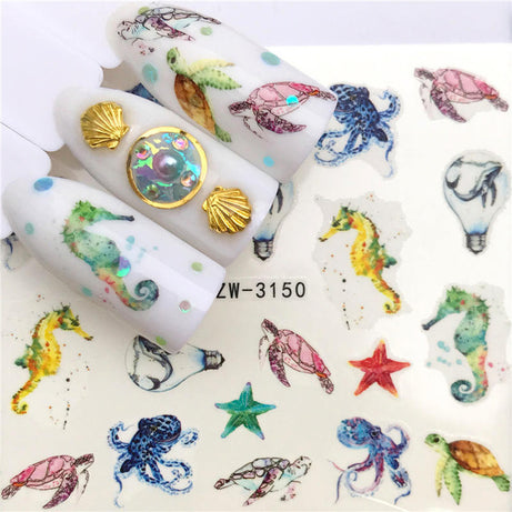 Flower Nail Stickers - ShreeBliss