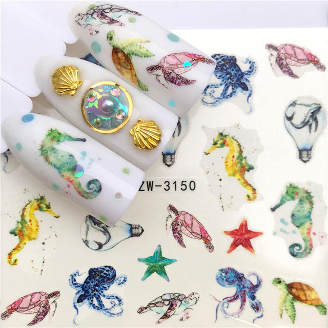 Flower Nail Stickers - ShreeBliss