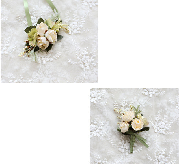 Groom & Groomsman Corsage – ShreeBliss