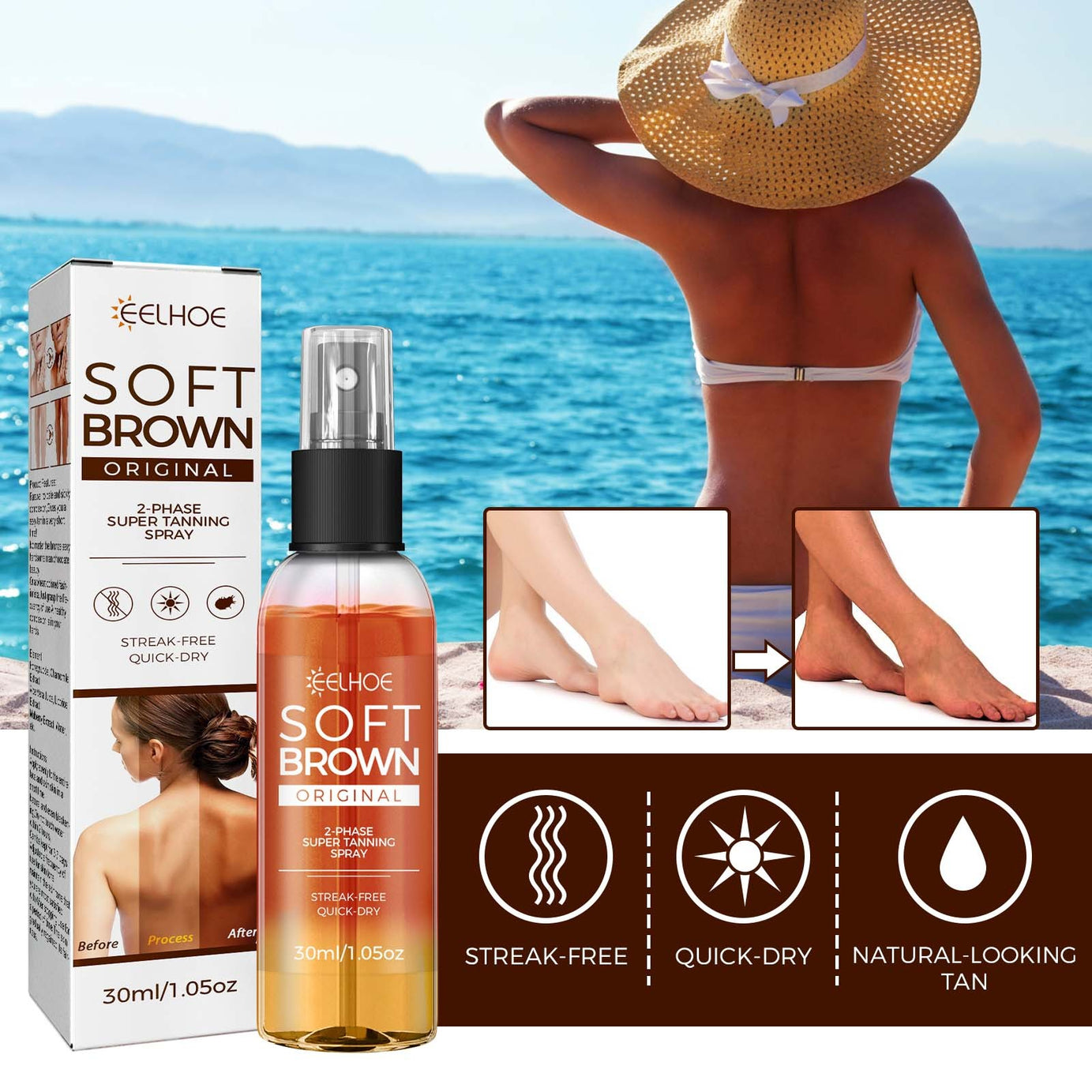 Tanning Aid Spray - ShreeBliss