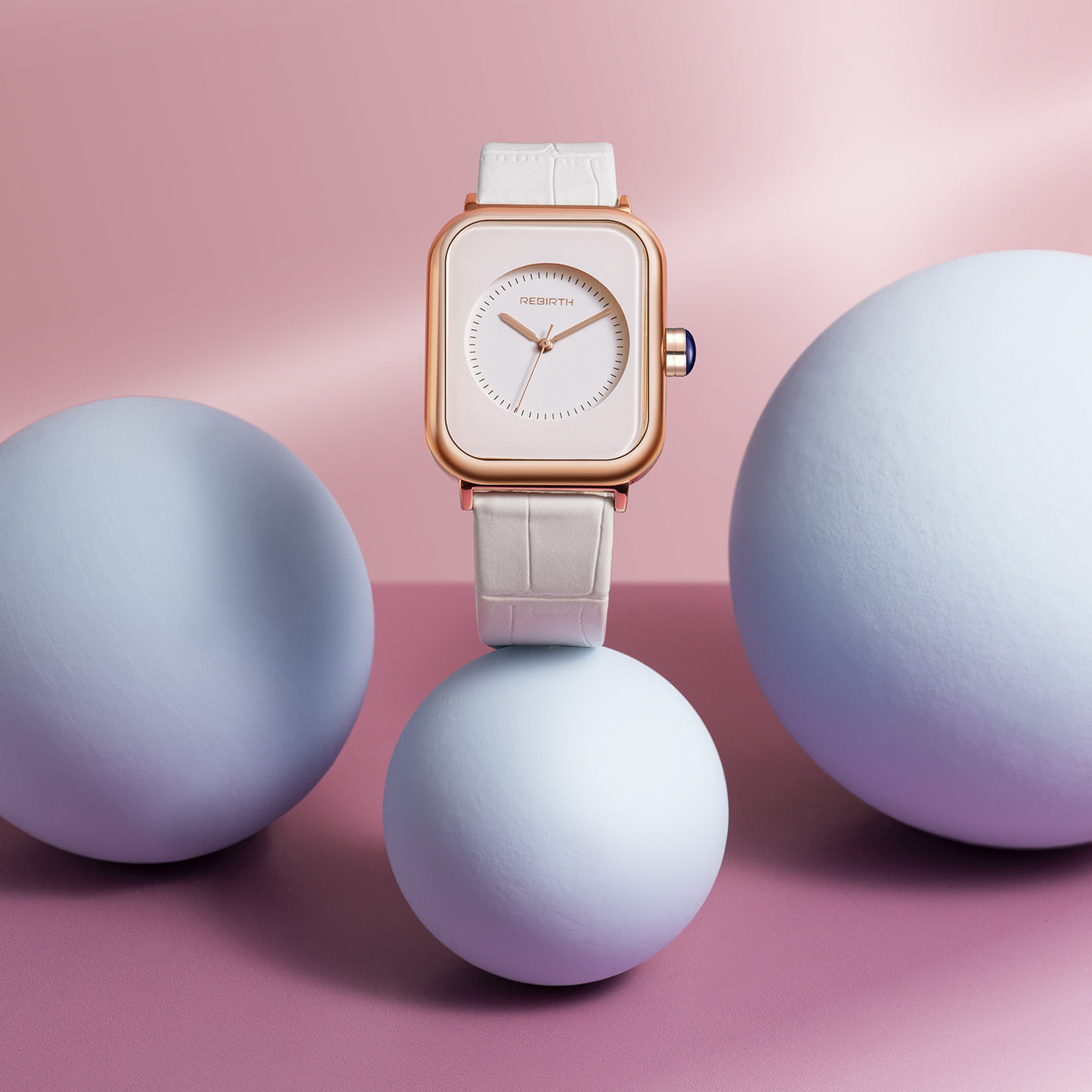 Simple White Ladies Alloy Watch - ShreeBliss