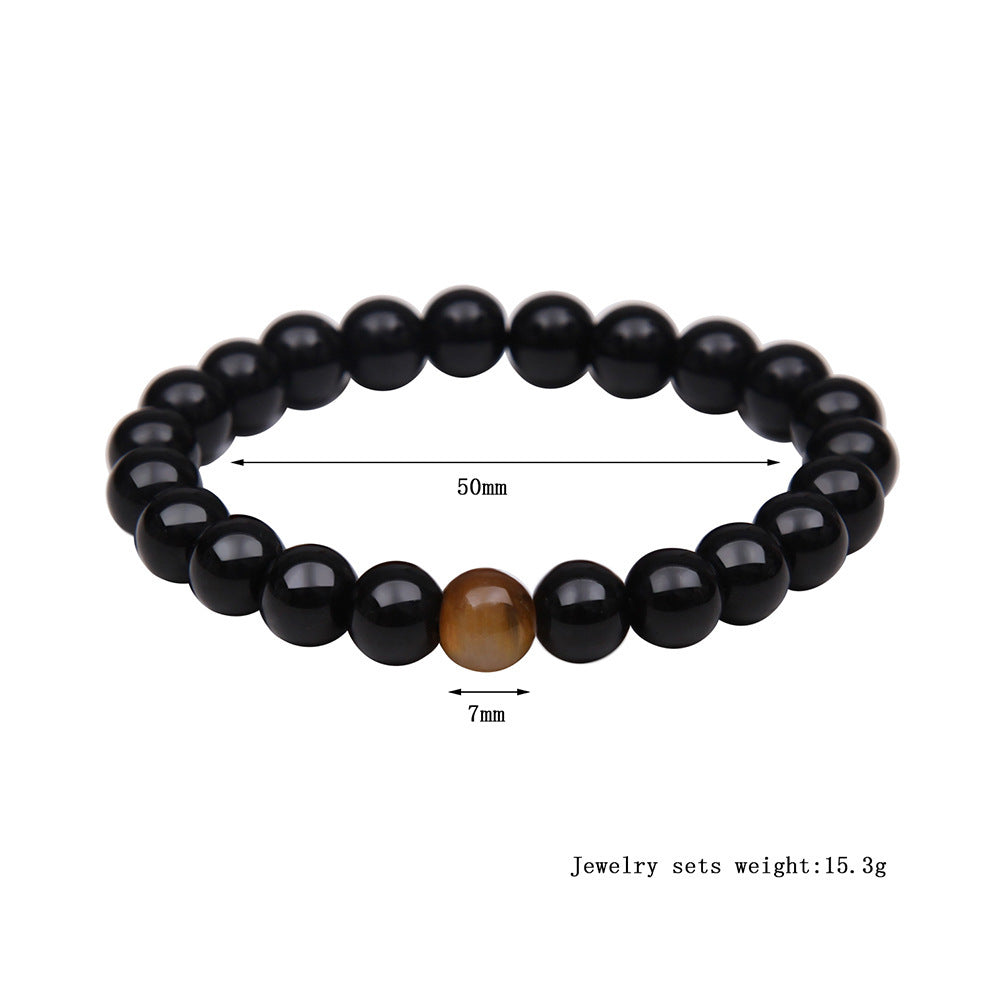 Tiger Eye Stone Bracelet Natural Stone Bracelet - ShreeBliss
