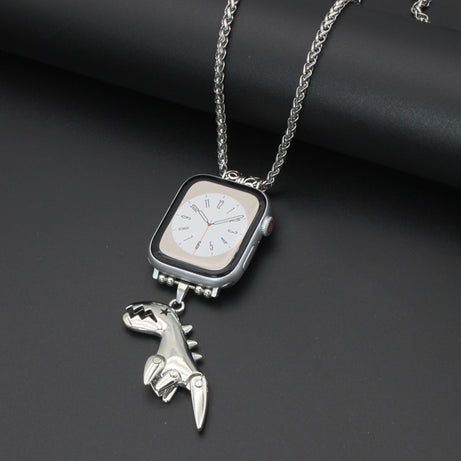 Watch Necklace with Feather Strap - ShreeBliss