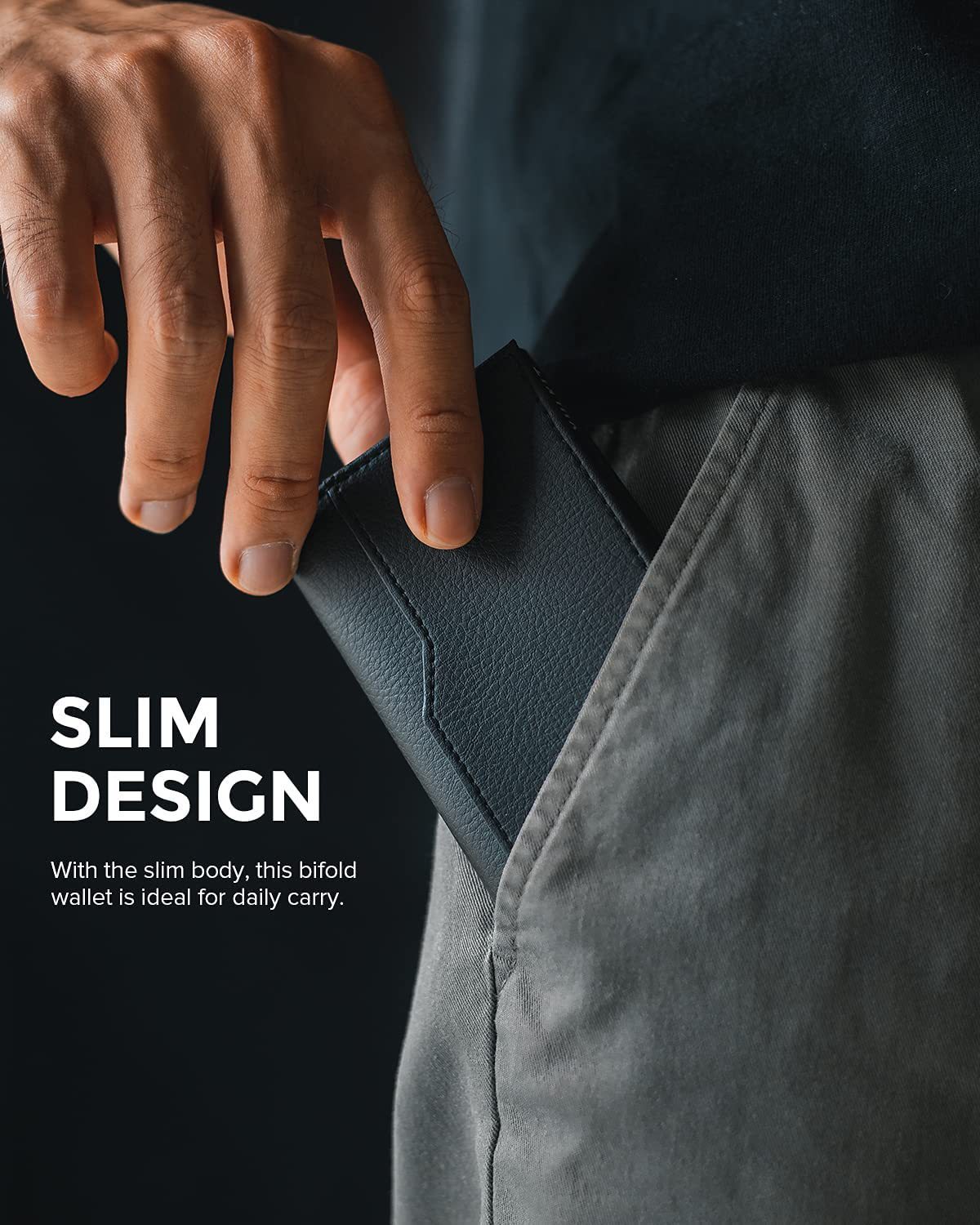 RFID Blocking Leather Credit Card Case with Double ID Window - ShreeBliss