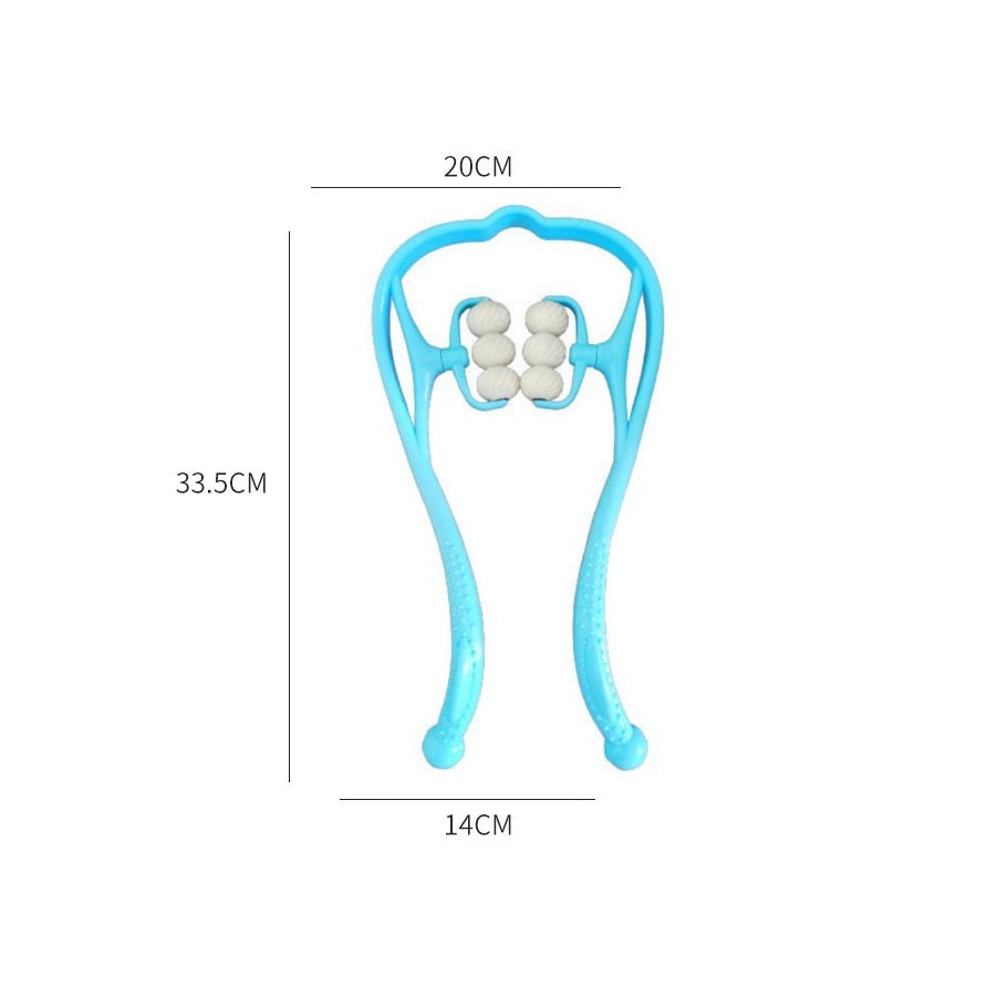 Manual Six-ball Household Multifunctional Neck Massager