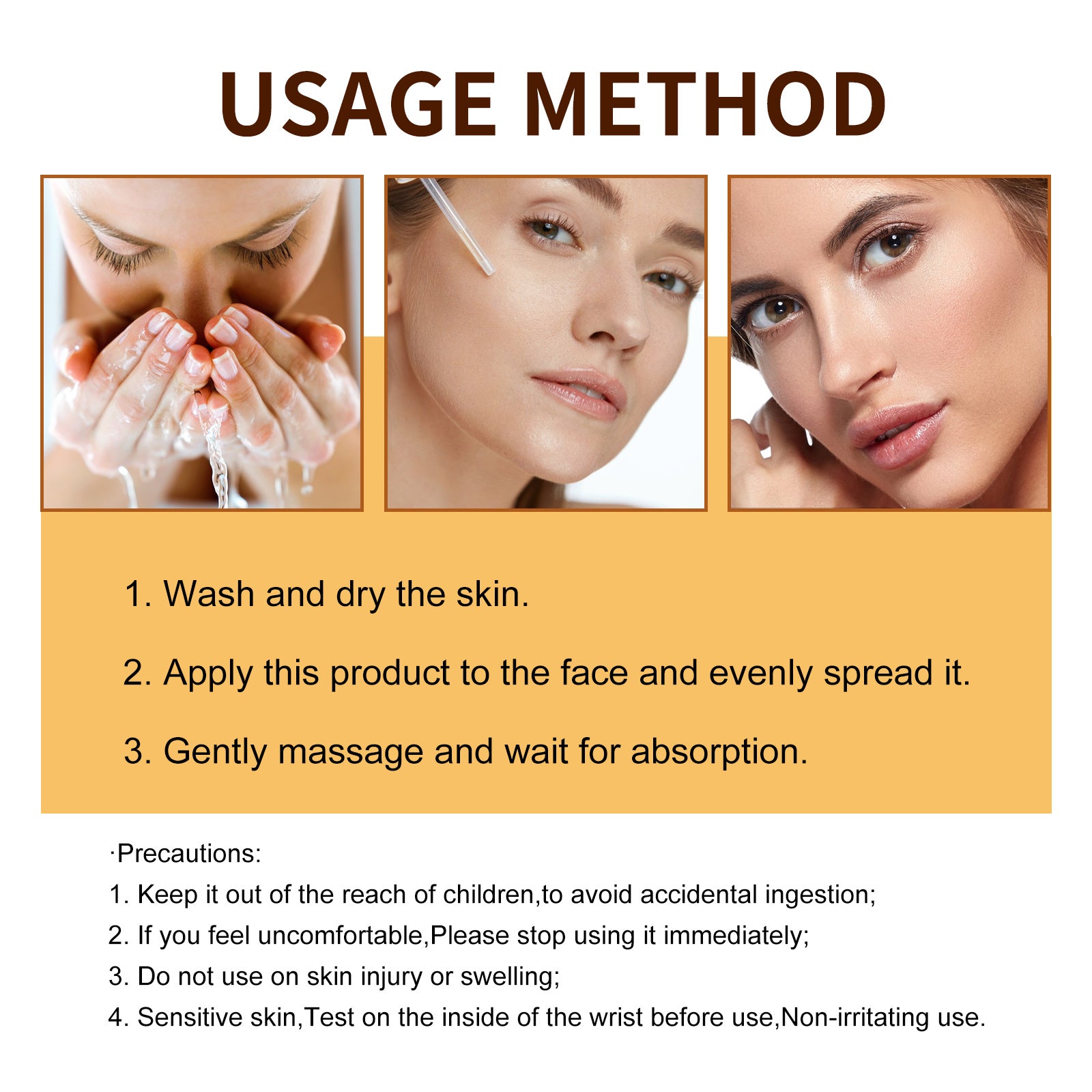 EELHOE Facial Tanning Essence - Natural Bronzed Skin & Hydration - ShreeBliss