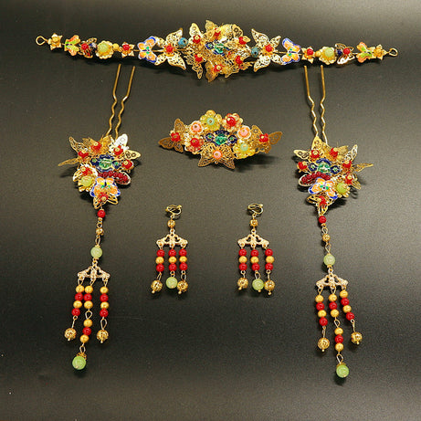 Chinese Wedding Bridal Headdress & Ornaments – ShreeBliss