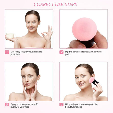 Mushroom Puff With Lid - ShreeBliss