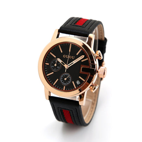 Small Dial Ladies Calendar Belt Watch - ShreeBliss