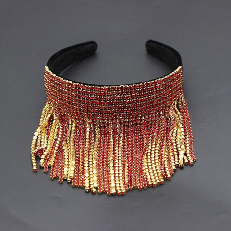 Bridal Tassel Diamond Pearl Hair Ornament – ShreeBliss