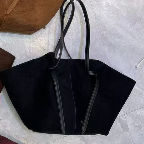 Women's Suede Frosted Tote Bag – ShreeBliss