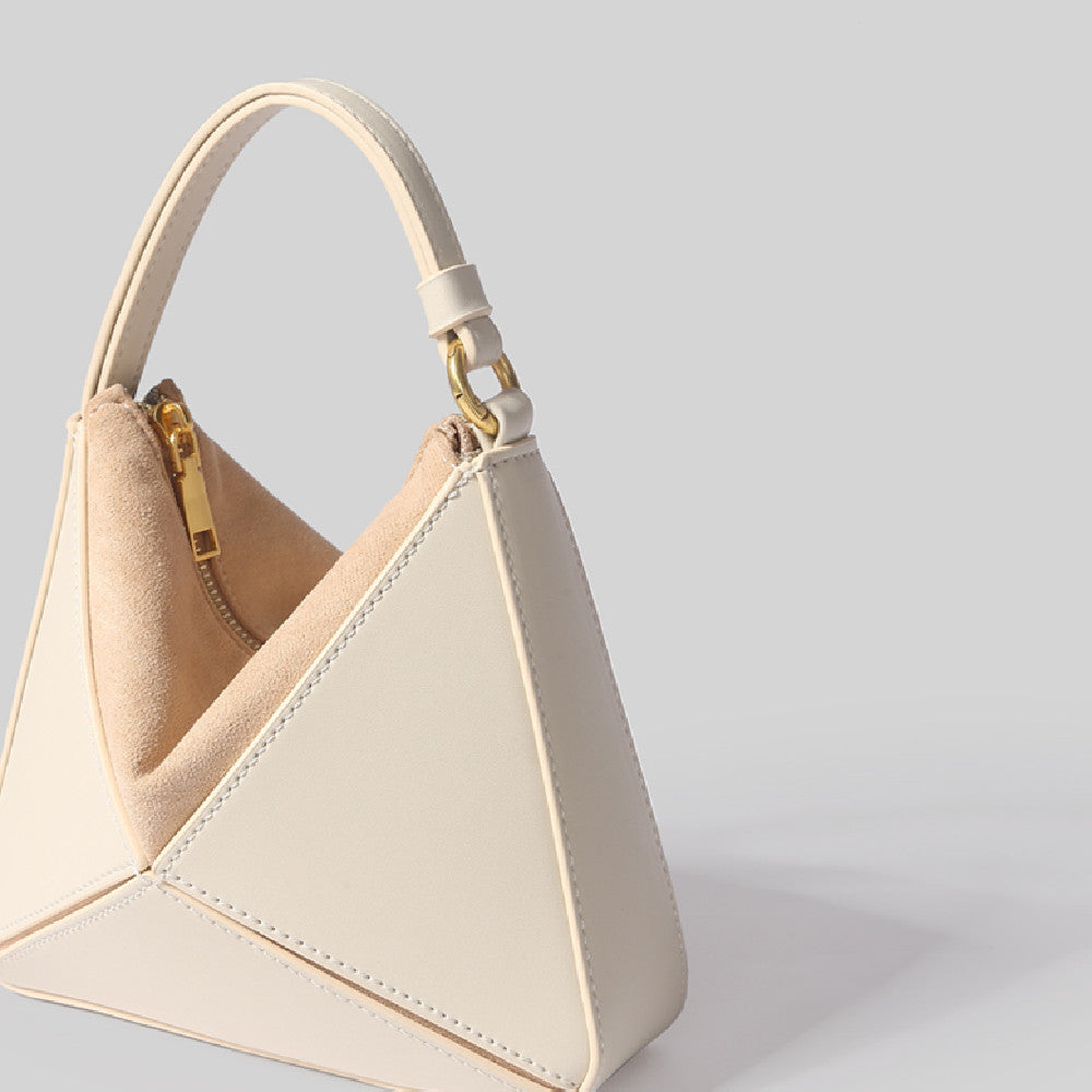 Triangular Diamond Grid Folding Bag – ShreeBliss