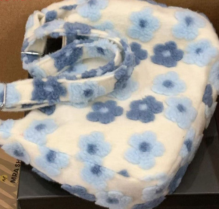 Women's Large Capacity Fur Bag – ShreeBliss