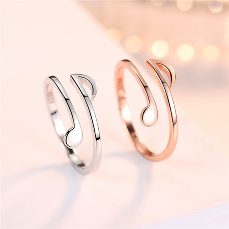 Luxury Jewelry Adjustable Music Rings - ShreeBliss