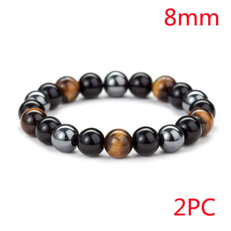 Tiger Eye Stone Bracelet Natural Stone Bracelet - ShreeBliss