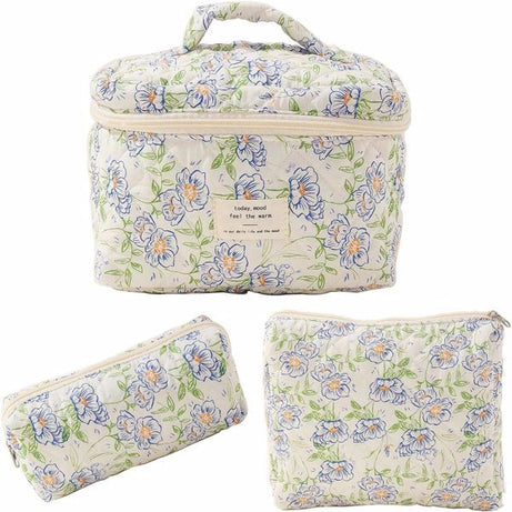 Women's Cosmetic Bags Set of 3 - ShreeBliss