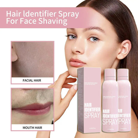 Hair Identifier Spray & Moisturizing Dermaplaner Set for Face Shaving - ShreeBliss