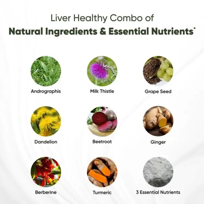 Liver Cleanse Detox Capsules - ShreeBliss