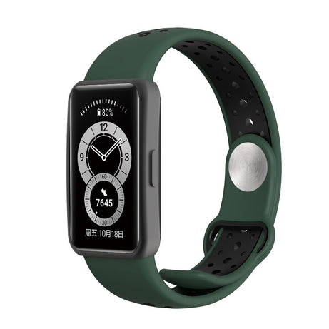 Two-Color Smart Silicone Sports Strap - ShreeBliss