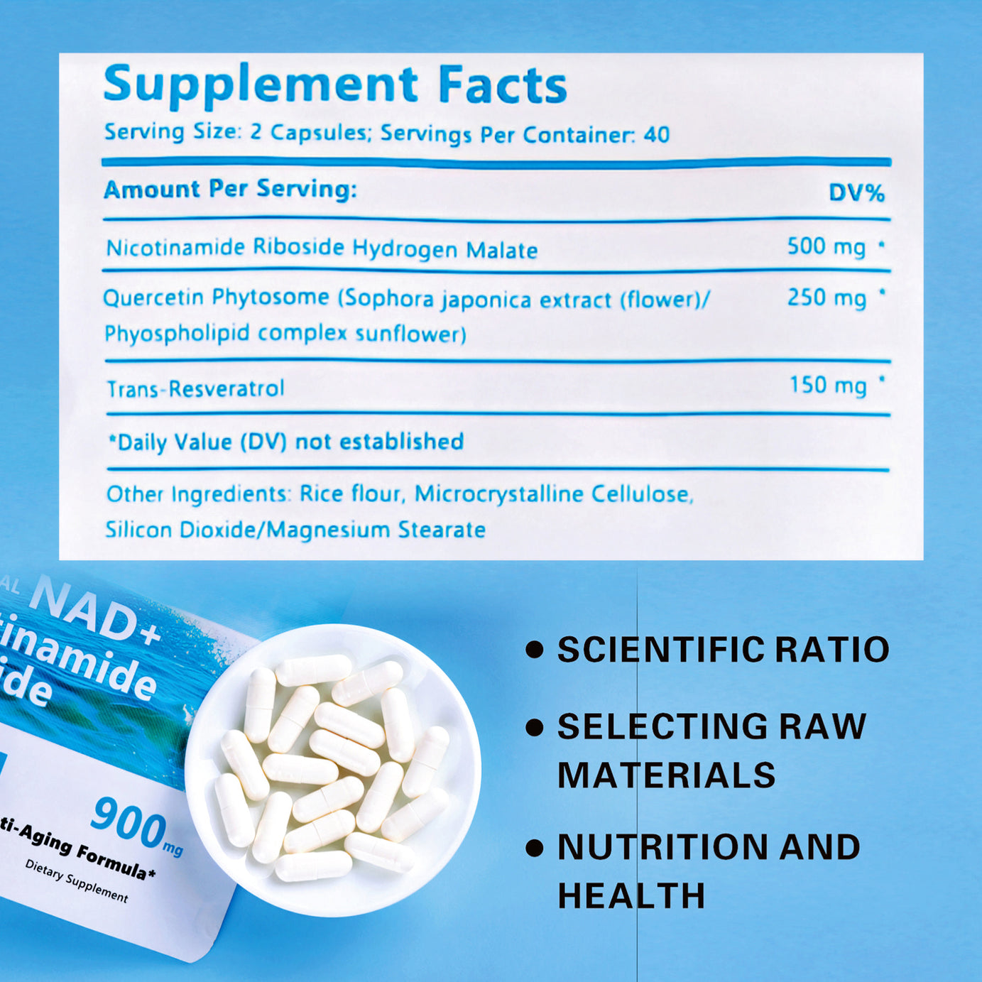 NAD Supplement with Nicotinamide Riboside - ShreeBliss