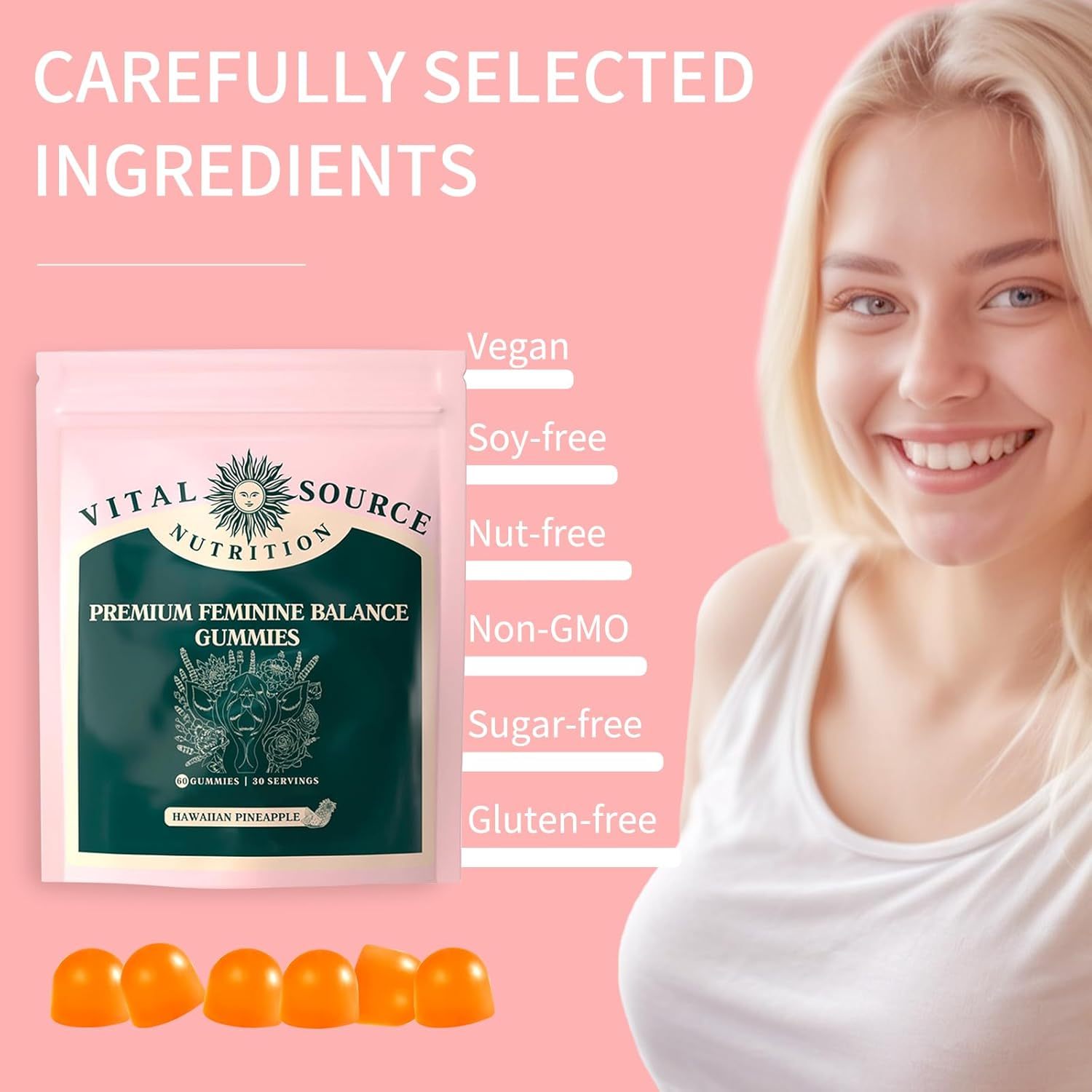 Premium Feminine Balance Gummies - ShreeBliss
