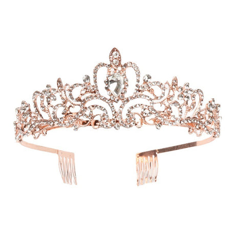 Bridal Alloy Diamond Crown & Belt – ShreeBliss